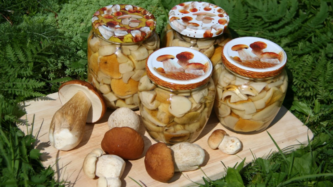 Hribi la borcan pentru iarnă: rețeta bunicii mele de la munte