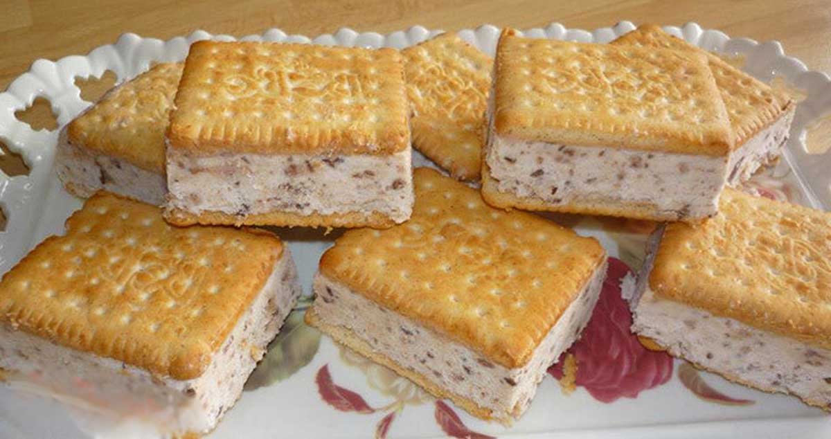 Înghețată Margot cu biscuiți și ciocolată – ușor de făcut acasă