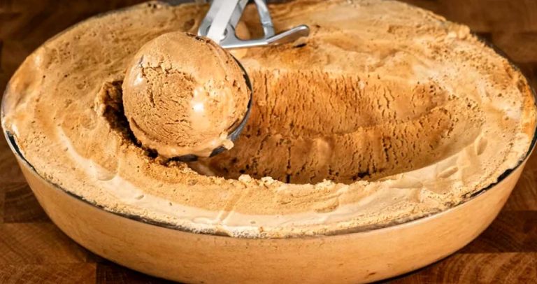 Înghețată delicioasă de cafea