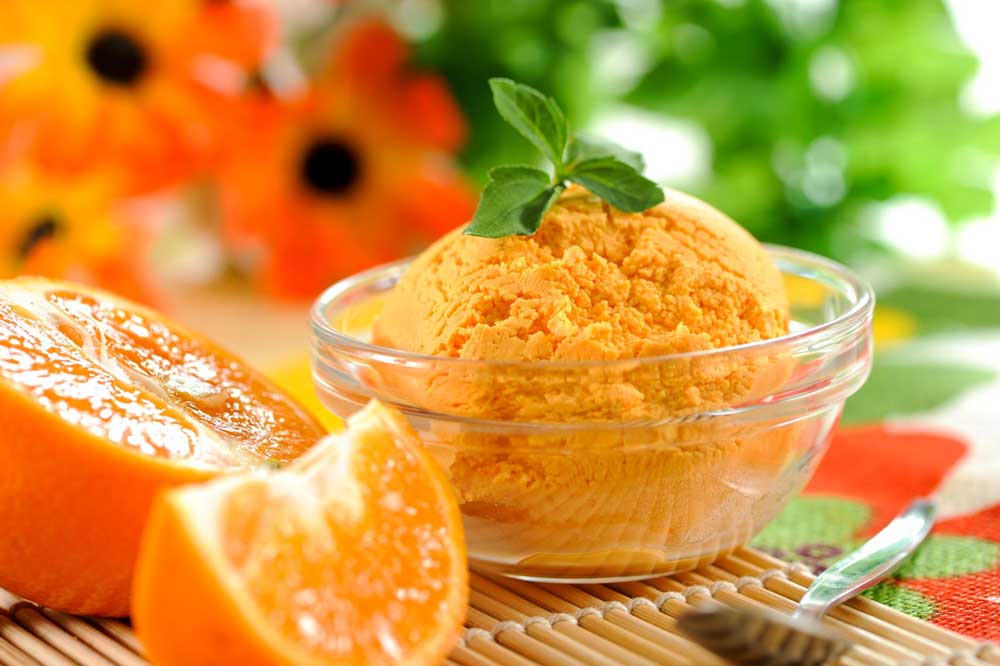Înghețată de mandarine din doar 3 ingrediente