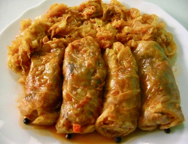 Sărmăluțe cu ciuperci