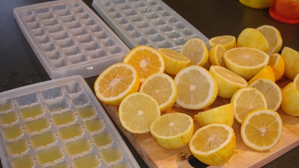 Lămâia congelată - Poate ajuta la tratarea a nenumărate boli și afecțiuni cum ar fi..