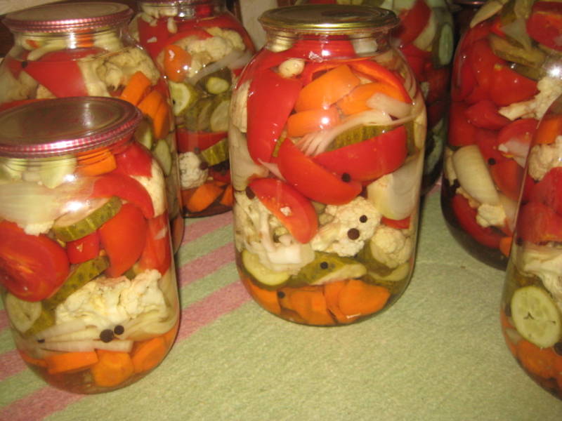 Legume murate pentru iarnă