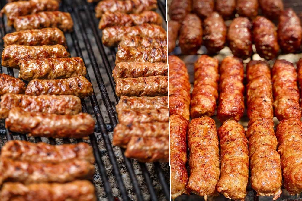 Mititei moldovenești cu cimbru și usturoi verde - frăgezime