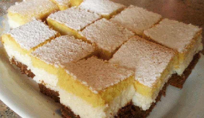 Prăjitură cu nucă de cocos - Delicioasă și foarte ușor de făcut