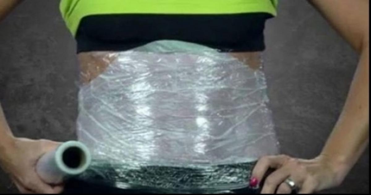 Tratamentul cu ghimbir și celofan - Dai jos 6 cm în talie în doar 4 zile