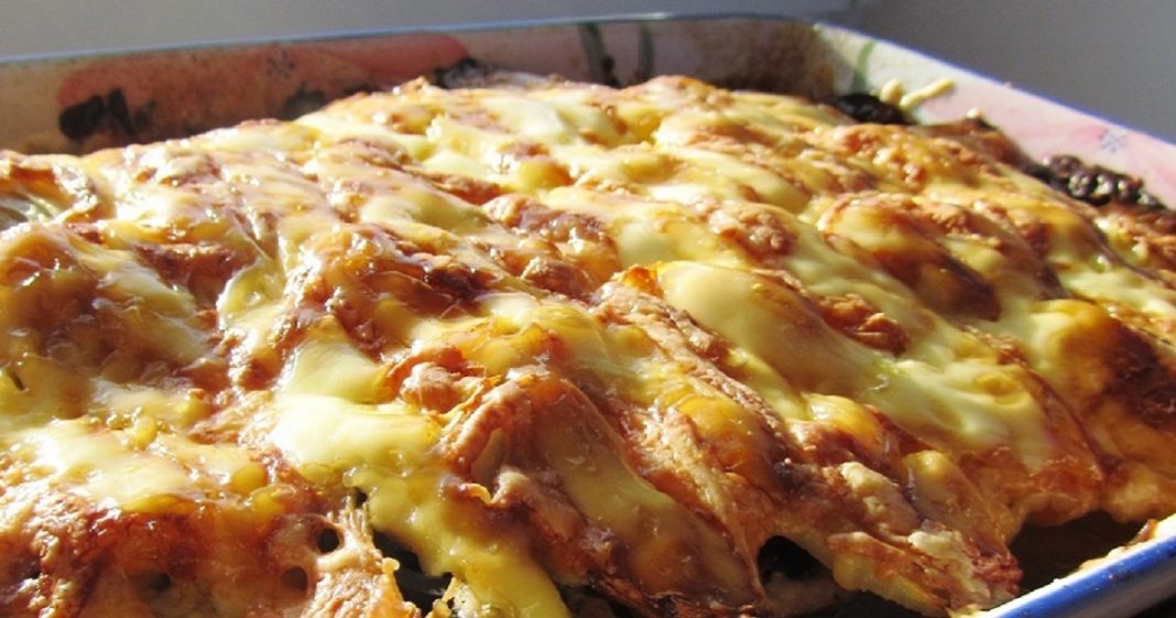 Mâncarea preferată a soțului meu - Cartofi cu carne și cașcaval