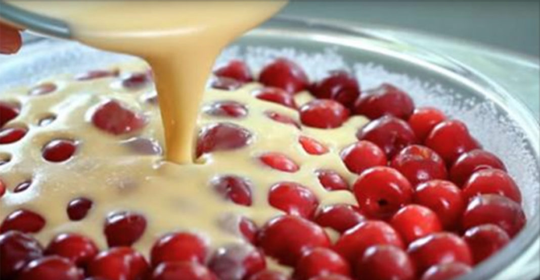 Tartă cu vișine la cuptor - Se face foarte ușor