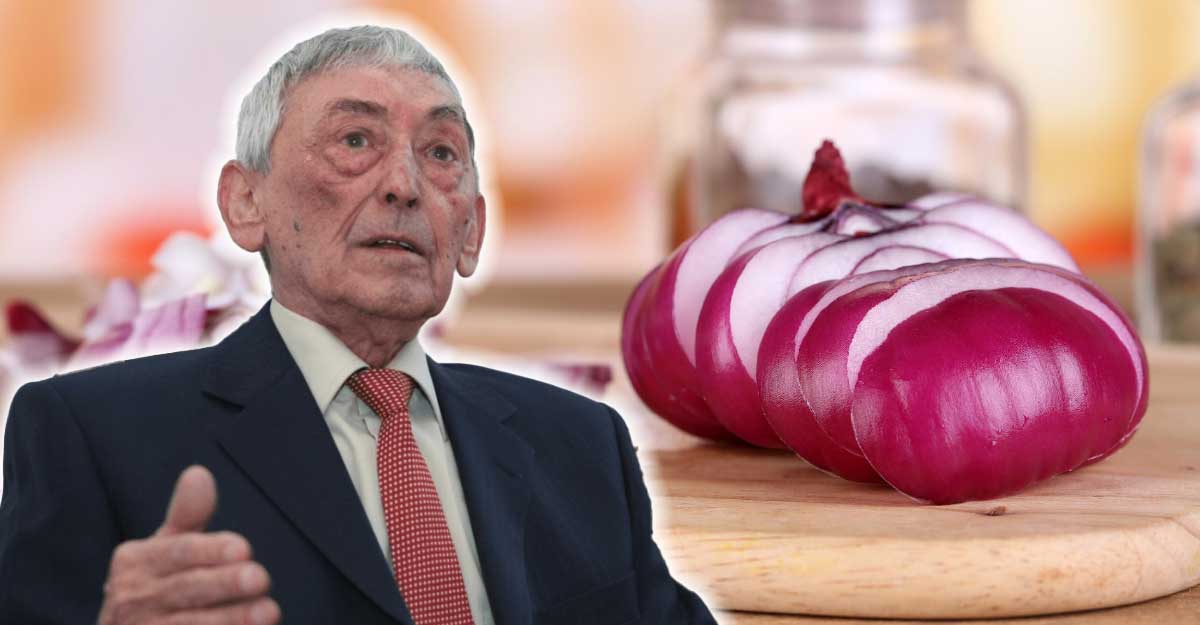 Dr. Ovidiu Bojor (93 de ani): Mâncați ceapă cât mai des! Ajută la buna funcționare a ficatului