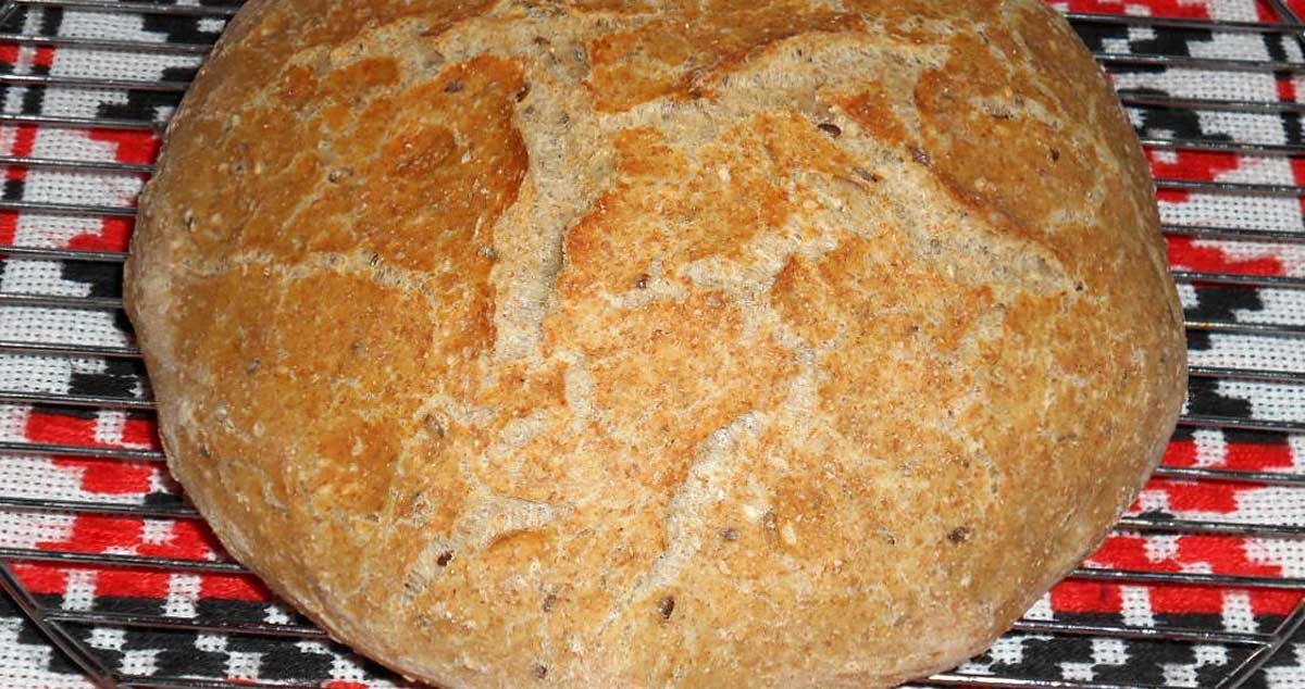 Pâine de casă fără frământare - după ce o încerci