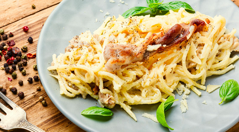 Spaghetti Alla Carbonara - Rețetă Originală Delicioasă