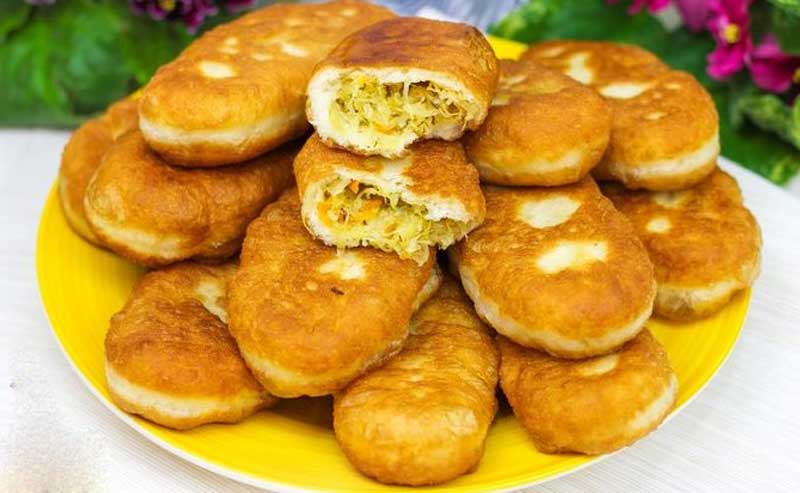 Plăcinte moi și pufoase umplute cu varză - Sunt absolut delicioase! De Post