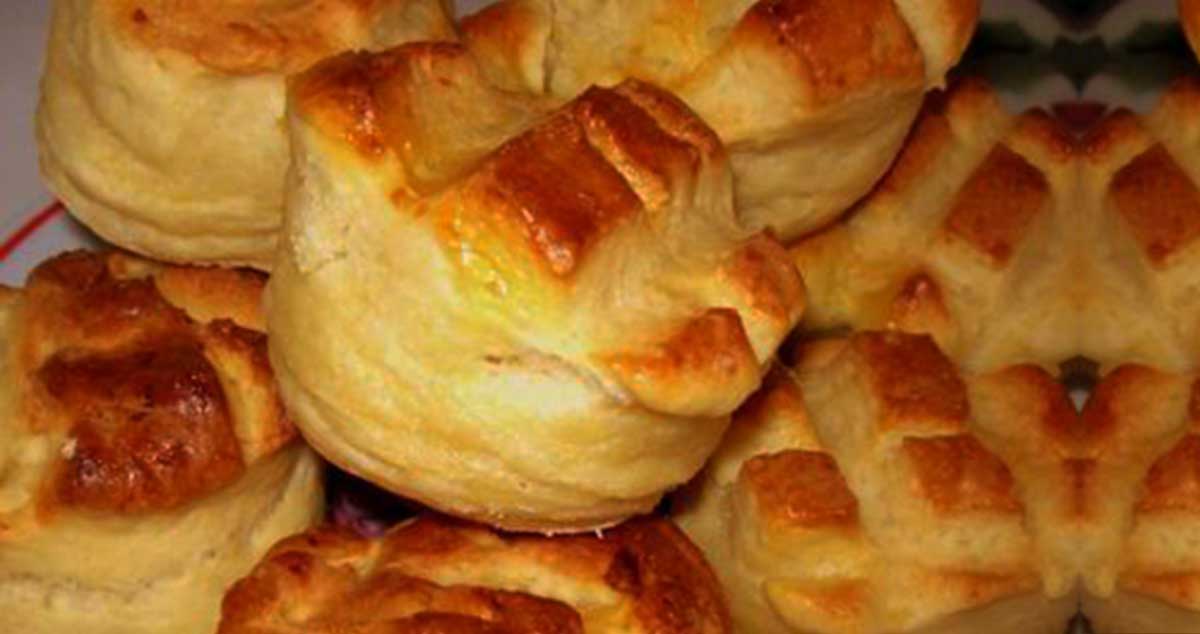 POGĂCELE - Deliciile BUNICII cu Brânză