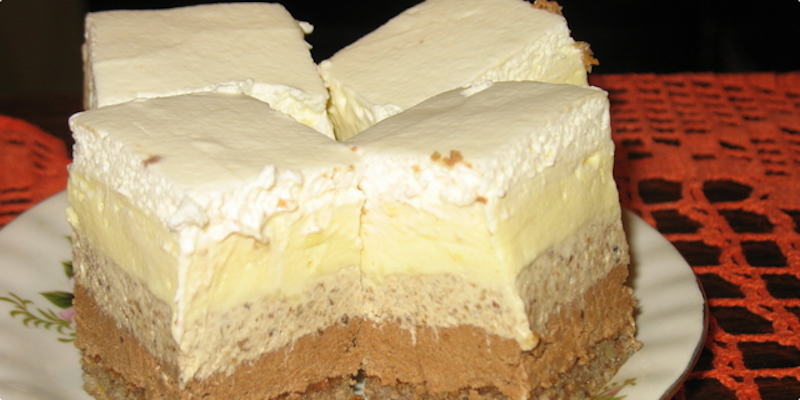 Prăjitură cu vanilie