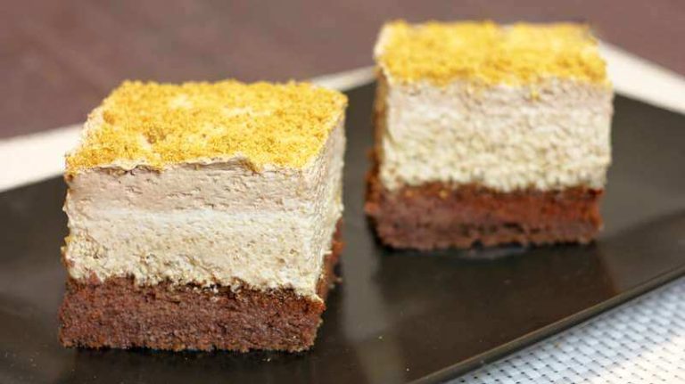 Prăjitură cu cremă de biscuiți si ciocolată - un desert iubit de toată lumea