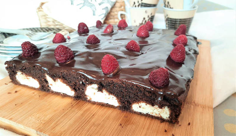 Prăjitură cu brânză de vaci