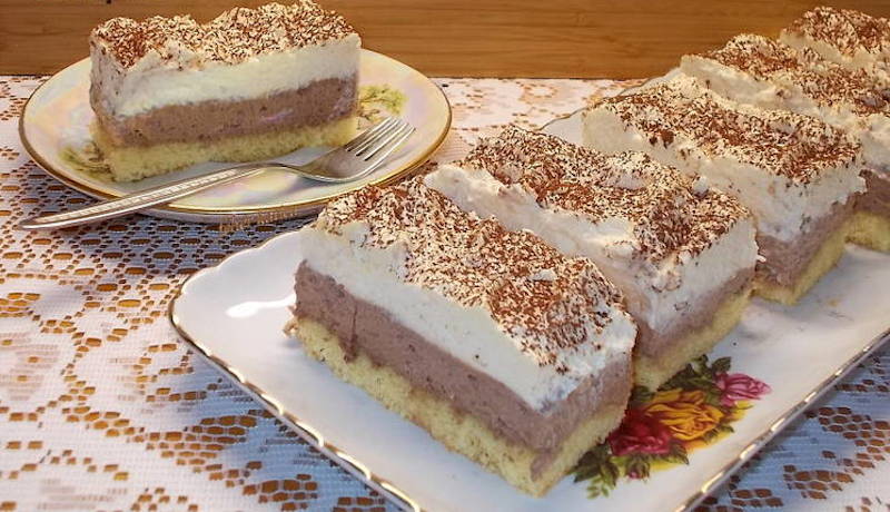 Prăjitură cremoasă - un desert delicios