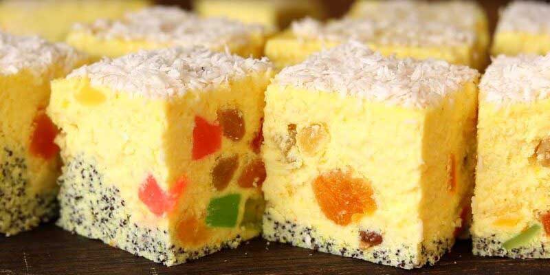 Prăjitură delicioasă cu brânză de vaci