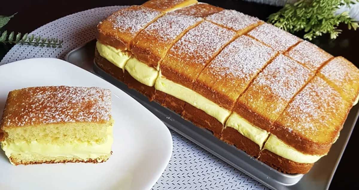 Prăjitură cu cremă de frișcă și lămâie: Incredibil de gustoasă!