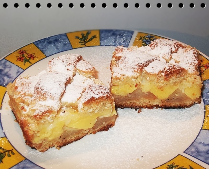 Prăjitură cu măr și budincă de vanilie - Un adevărat ospăț!