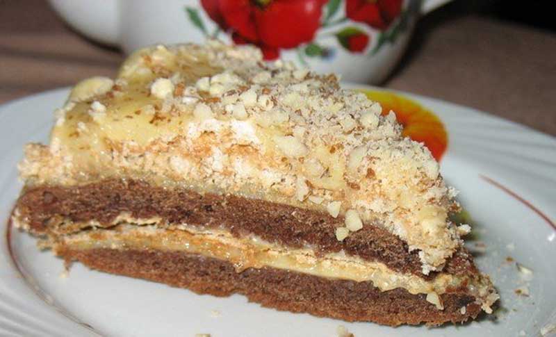 Prăjitură de casă cu nucă opărită - Iată aici rețeta