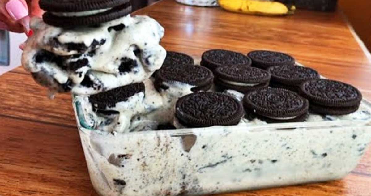 Desert Oreo fără coacere cu doar 3 ingrediente