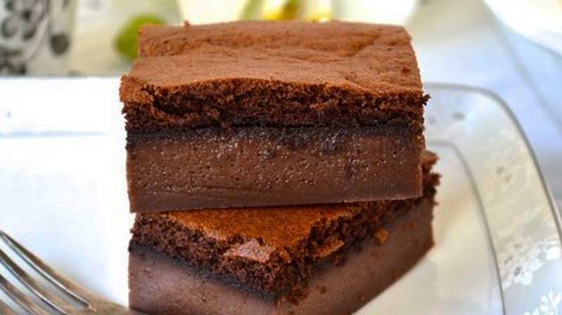 Prăjitura deșteaptă cu ciocolată - o prajitură gustoasa