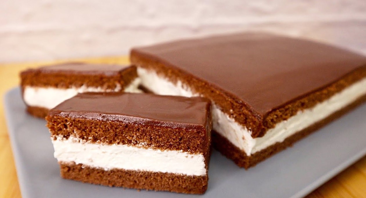 Kinder felie de lapte - o prăjitură cremoasă