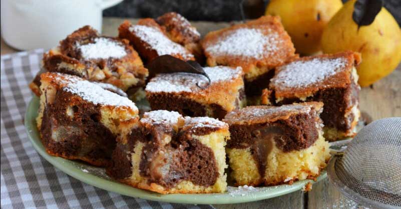 Prăjitură cu pere - un desert aromat