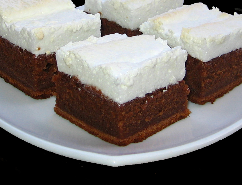 Prăjitură simplă cu bezea - un desert delicios