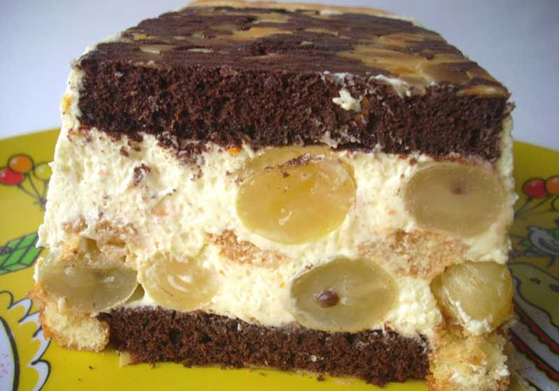 Prăjitură cu cremă mascarpone