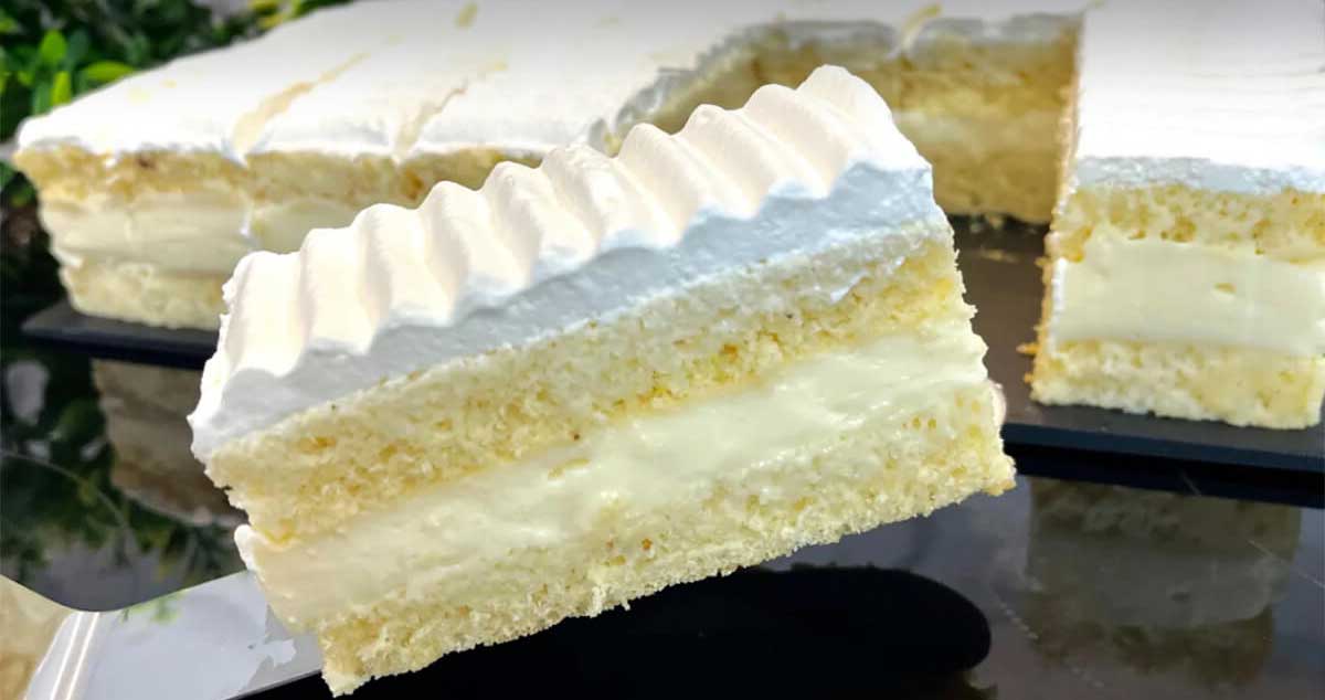 Tort cremos „Visul Alb”: Rețetă rapidă și simplă!