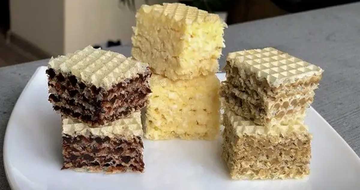 Prăjituri cu napolitană: 3 rețete de creme delicioase – halva