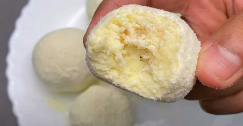 Praline moi din lapte praf - un desert rapid și delicios