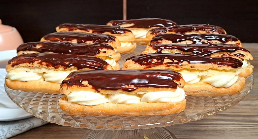 Eclere "Fantezie" - O rețetă de eclere cremoase și delicioase chiar la tine acasă