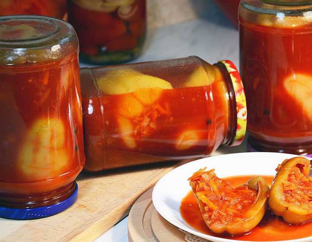 Ardei grași umpluți cu legume pentru iarnă - cea mai delicioasă rețetă