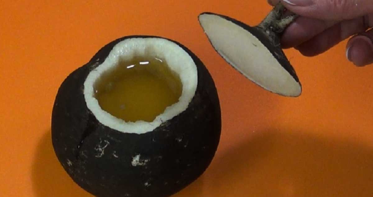 SIROP de RIDICHE cu MIERE - Îmbunătățește funcțiile ficatului