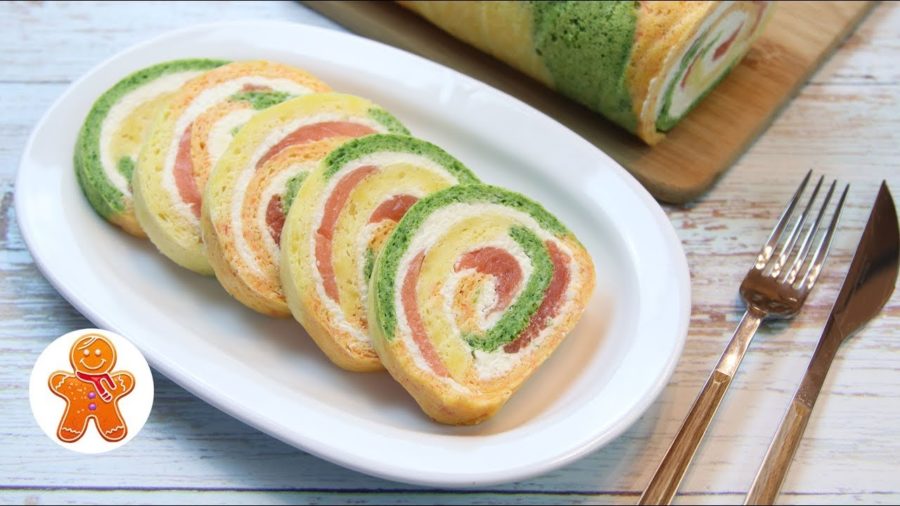 Ruladă cu cremă de brânză. Perfectă pentru orice ocazie