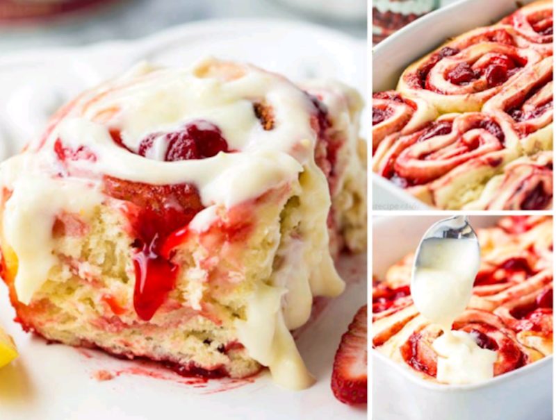 Rulouri cu căpșuni