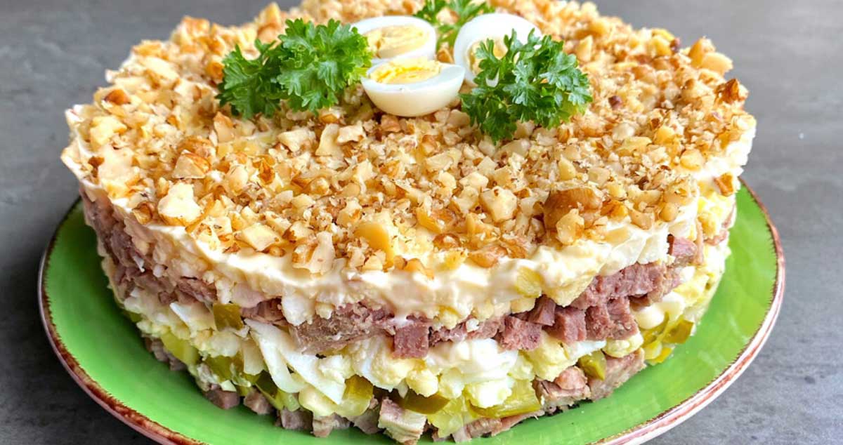 Salată „Prinț” cu legume