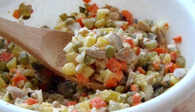 Salată de boeuf fără carne