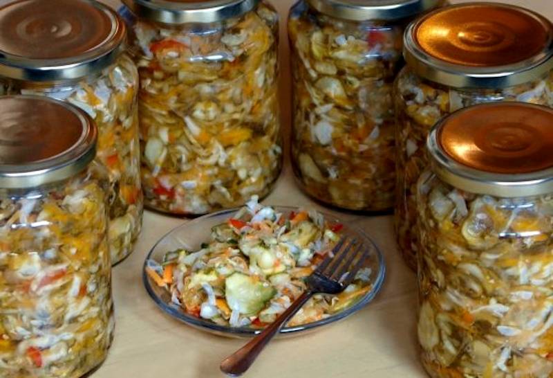 Salată de legume pentru iarnă - o rețetă ușoară pe care o fac în fiecare an