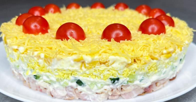 Salata «Yana»: o mănânc și nu mă mai satur. O iubesc mai mult decât salata boeuf