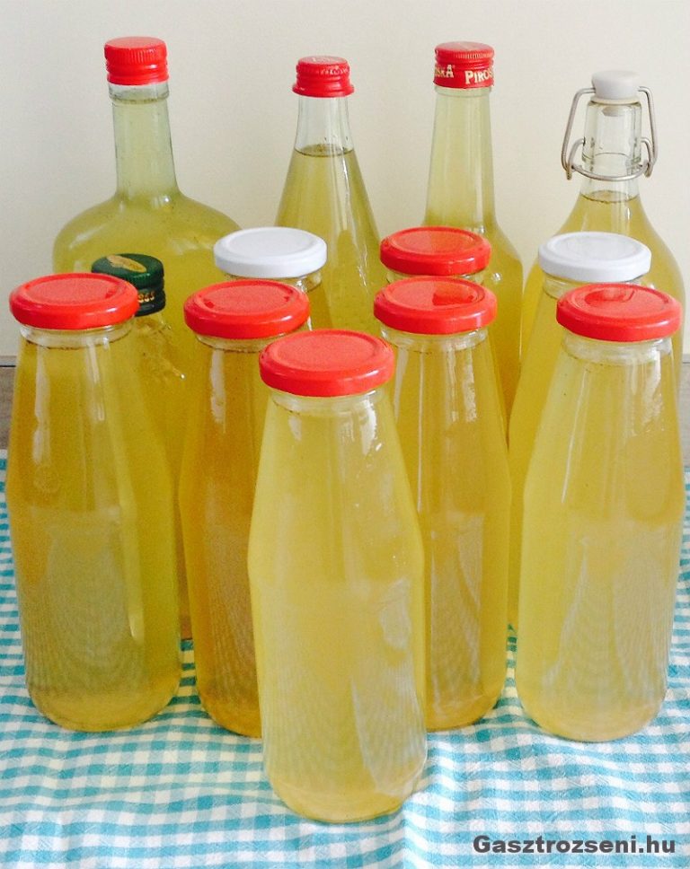 Sirop de soc cu ghimbir și mentă - aromat și perfect pentru băuturi/ceaiuri