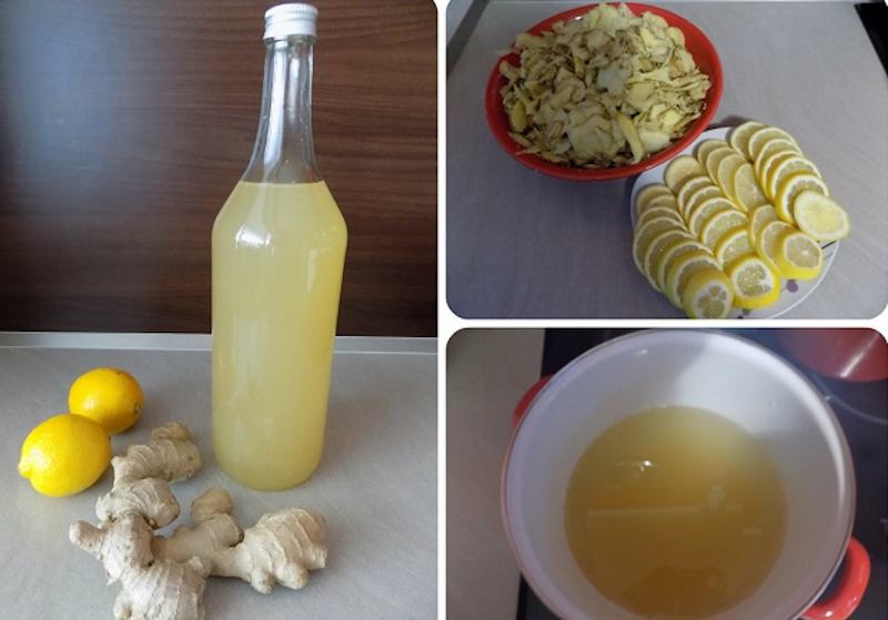 Sirop de ghimbir și lămâie - remediu excelent pentru întărirea imunității