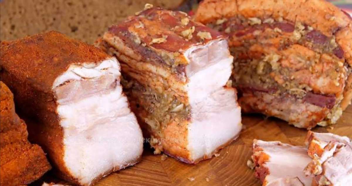 Slănină În Coji De Ceapă - Un Mod Delicios De Gătit Slăninuța De Porc