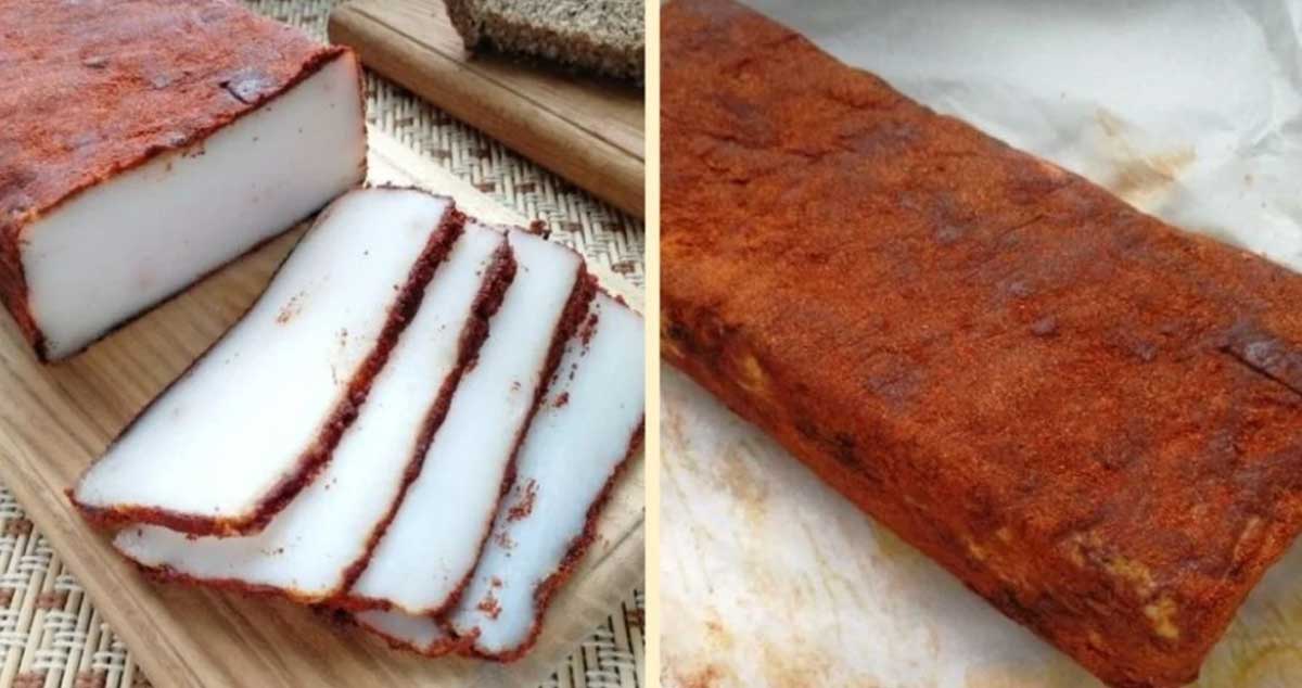 Slănină moale și fragedă în crustă de boia de ardei – pur și simplu se topește în gură!