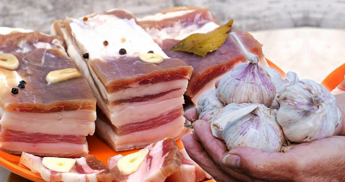 Slănină moale și aromată