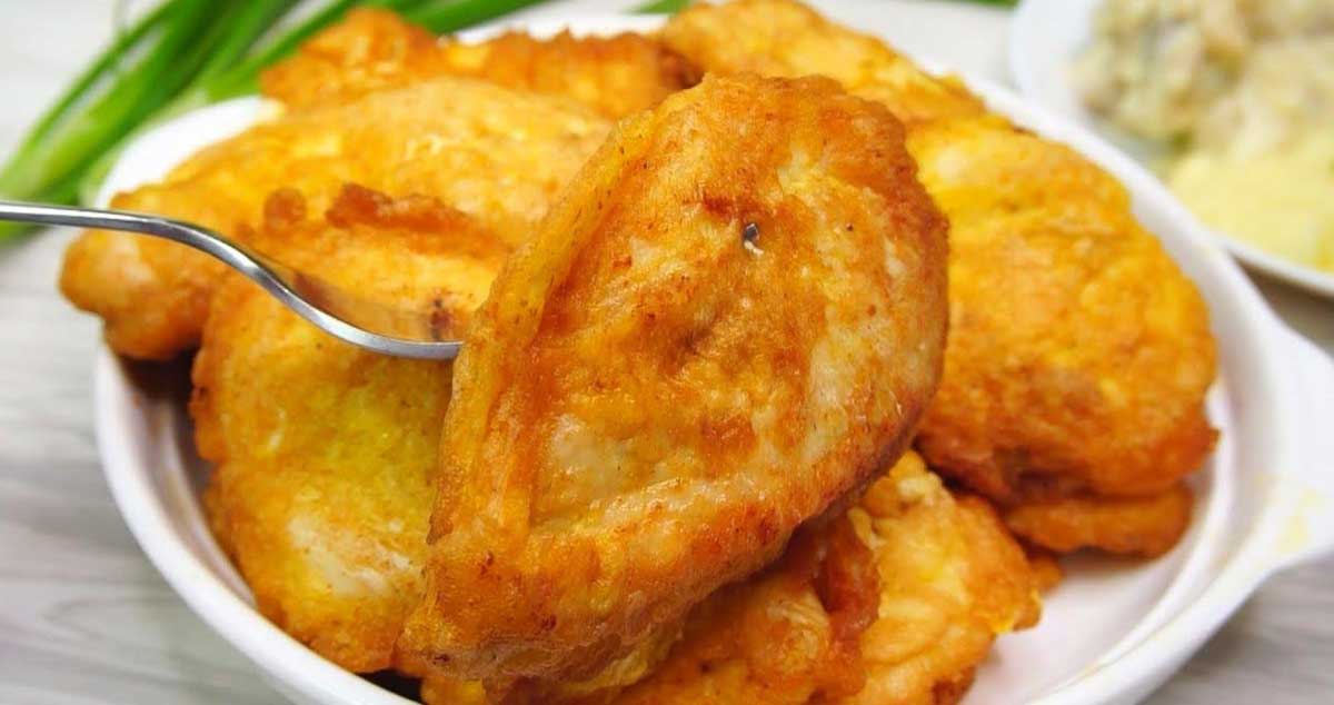 Cele mai bune șnițele de pui: carne foarte fragedă și moale