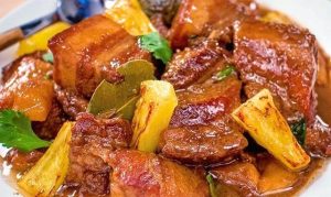 Rețetă de sos cu Carne de Porc - Cartofiori